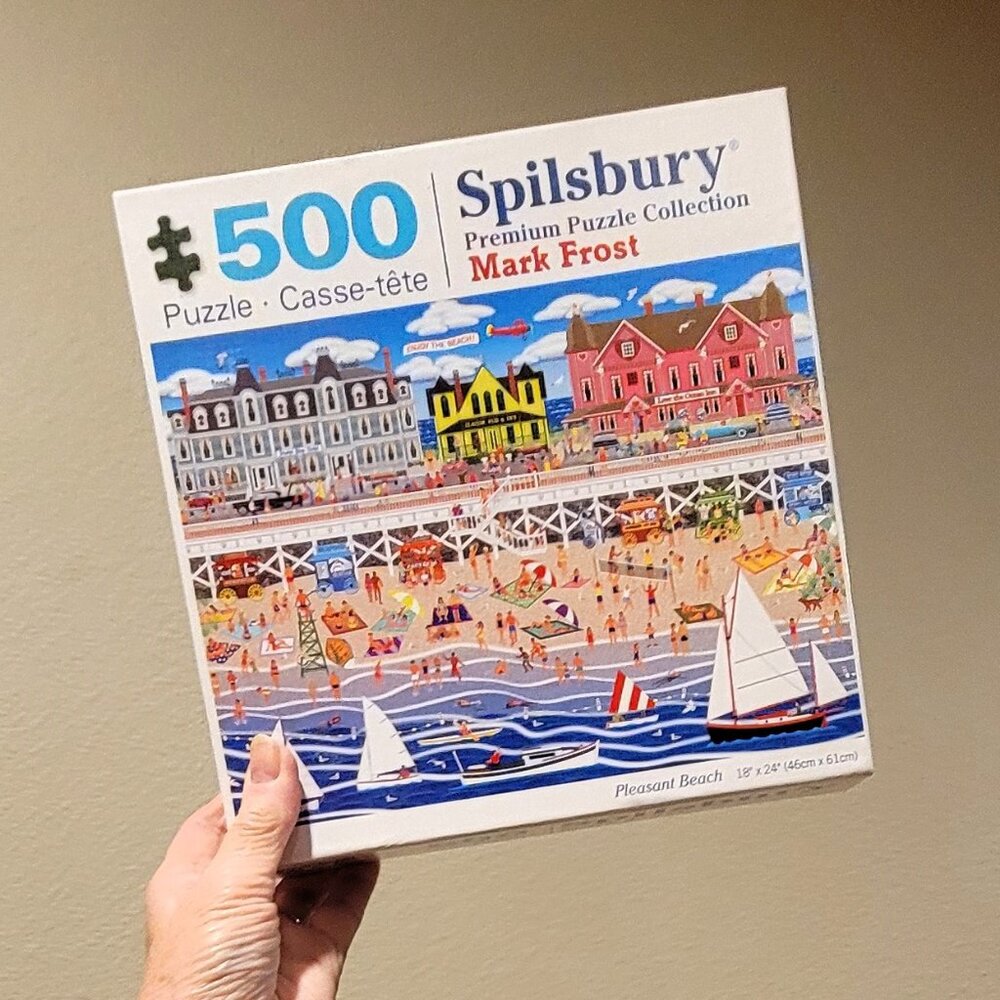 Spilsbury PLEASANT BEACH Jigsaw Puzzle 500 pieces